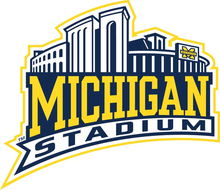 Michigan Wolverines 0-Pres Stadium Logo diy iron on heat transfer